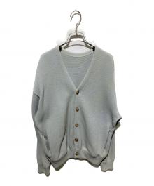 crepuscule（クレプスキュール）の古着「moss stich V/N cardigan」｜ブルー