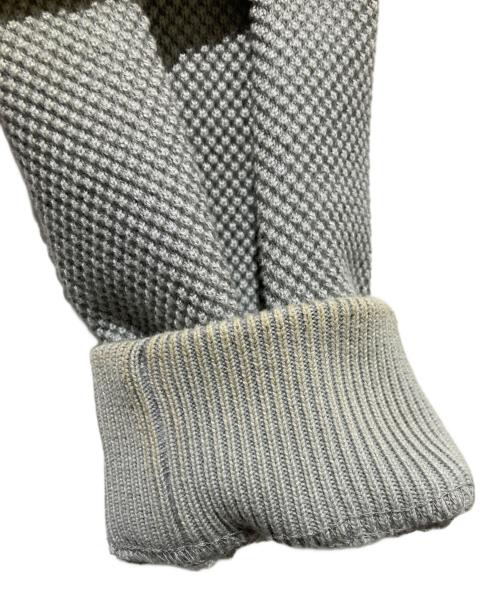 crepuscule（クレプスキュール）crepuscule (クレプスキュール) moss stich V/N cardigan ブルー サイズ:1の古着・服飾アイテム