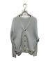 crepuscule（クレプスキュール）の古着「moss stich V/N cardigan」｜ブルー