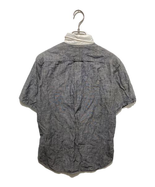 COMME des GARCONS JUNYA WATANABE MAN（コム デ ギャルソン ジュンヤ ワタナベ マン）COMME des GARCONS JUNYA WATANABE MAN (コム デ ギャルソン ジュンヤ ワタナベ マン) AD2008 半袖シャツ グレー サイズ:Sの古着・服飾アイテム