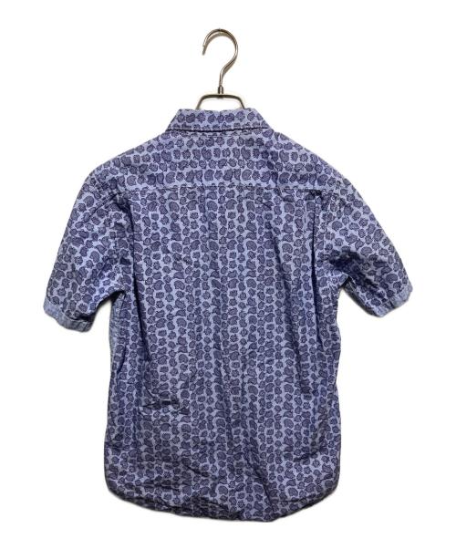 COMME des GARCONS HOMME（コムデギャルソン オム）COMME des GARCONS HOMME (コムデギャルソン オム) 総柄半袖シャツ ブルー サイズ:XSの古着・服飾アイテム
