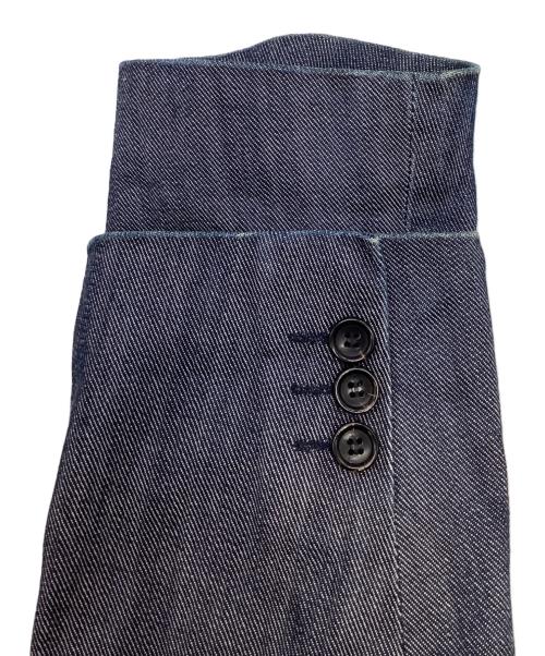 COMME des GARCONS HOMME（コムデギャルソン オム）COMME des GARCONS HOMME (コムデギャルソン オム) 07ss チェック切替テーラードジャケット ネイビー サイズ:SSの古着・服飾アイテム