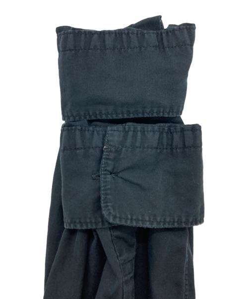 COMME des GARCONS HOMME（コムデギャルソン オム）COMME des GARCONS HOMME (コムデギャルソン オム) 07ss カーブシャツ ブラック サイズ:SSの古着・服飾アイテム