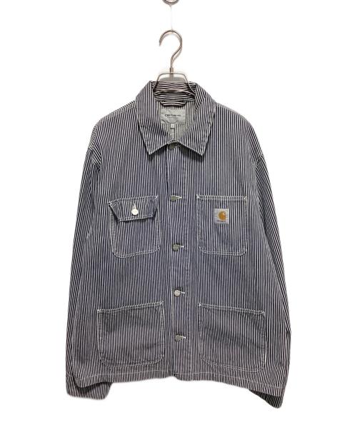 CarHartt（カーハート）CarHartt (カーハート) MICHIGAN COAT ホワイト×ブルー サイズ:Lの古着・服飾アイテム