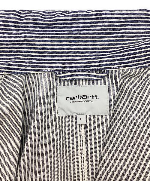 CarHartt（カーハート）CarHartt (カーハート) MICHIGAN COAT ホワイト×ブルー サイズ:Lの古着・服飾アイテム