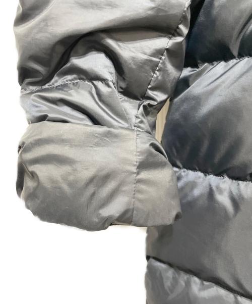 23区（ニジュウサンク）23区 (ニジュウサンク) シレータフタ ミドル丈 ダウンコート ネイビー サイズ:38の古着・服飾アイテム