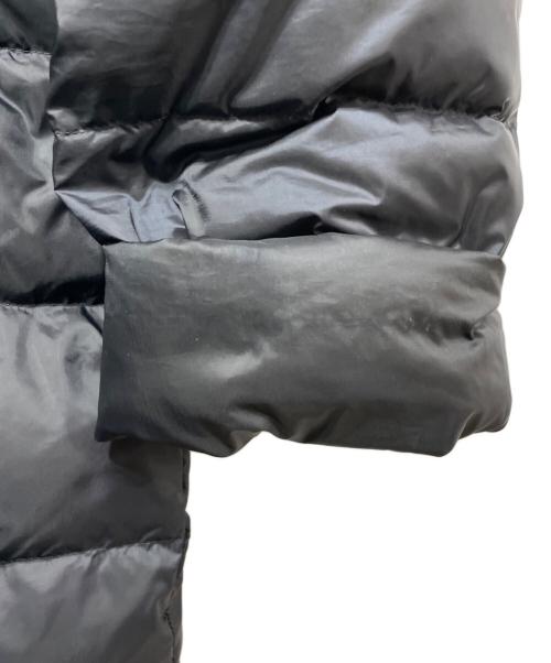 23区（ニジュウサンク）23区 (ニジュウサンク) シレータフタ ミドル丈 ダウンコート ネイビー サイズ:38の古着・服飾アイテム