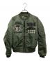 AVIREX（アヴィレックス）の古着「MA-1ジャケット」｜グリーン