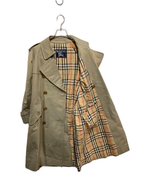 Burberry's（バーバリー）Burberry's (バーバリーズ) 裏ノヴァチェックトレンチコート ベージュ サイズ:不明の古着・服飾アイテム