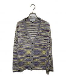 missoni（ミッソーニ）の古着「マルチボーダーカーディガン」｜マルチカラー