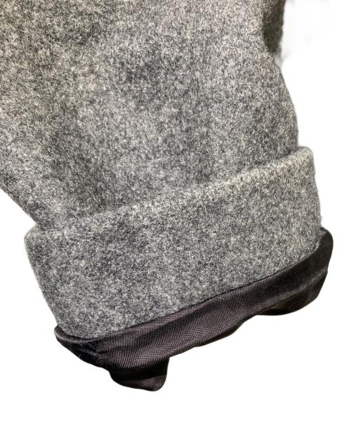 PAUL SMITH（ポールスミス）Paul Smith (ポールスミス) イカリボタン エポレット付き シングル ピーコート グレー サイズ:Mの古着・服飾アイテム