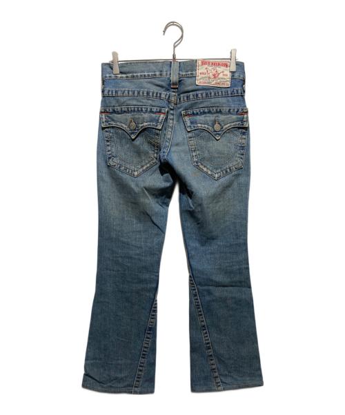 TRUE RELIGION（トゥルー レリジョン）TRUE RELIGION (トゥルー レリジョン) usa製 joey フレアデニムパンツ インディゴ サイズ:27の古着・服飾アイテム