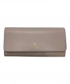 FURLAフルラ）の古着「カメリア コンチネンタル CAMELIA CONTINENTAL WALLET」｜グレージュ