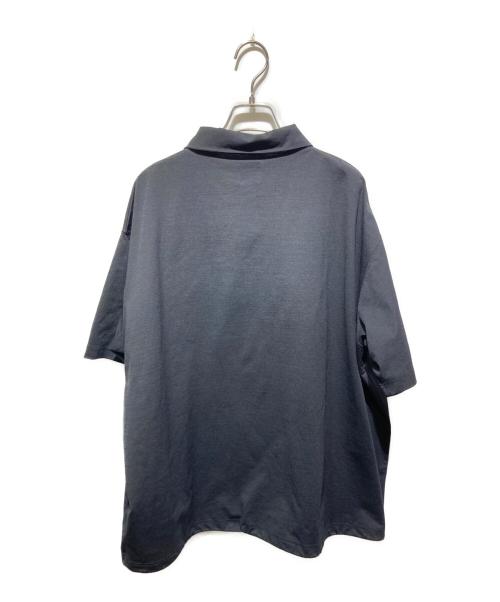 WIDE DAD（ワイド ダット）WIDE DAD (ワイド ダット) SHADE TECH ポロシャツ ブラック サイズ:2の古着・服飾アイテム