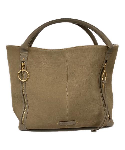 SEE BY CHLOE（シーバイクロエ）SEE BY CHLOE (シーバイクロエ) lana トートバッグ ベージュの古着・服飾アイテム