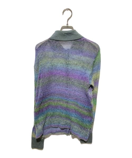 WRAPINKNOT（ラッピンノット）WRAPINKNOT (ラッピンノット) ニットシャツ マルチカラーの古着・服飾アイテム