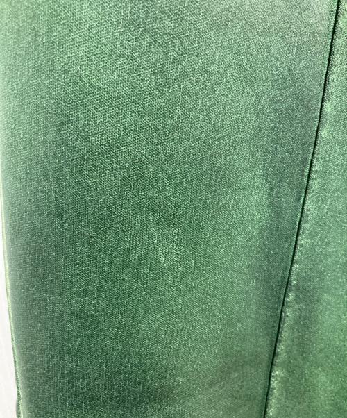 TAAKK（ターク）TAAKK (ターク) コーティングトラックパンツ グリーン サイズ:2の古着・服飾アイテム