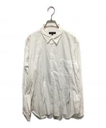 COMME des GARCONS HOMME PLUS（コムデギャルソンオムプリュス）の古着「AD2014カットオフデザインシャツ」｜ホワイト