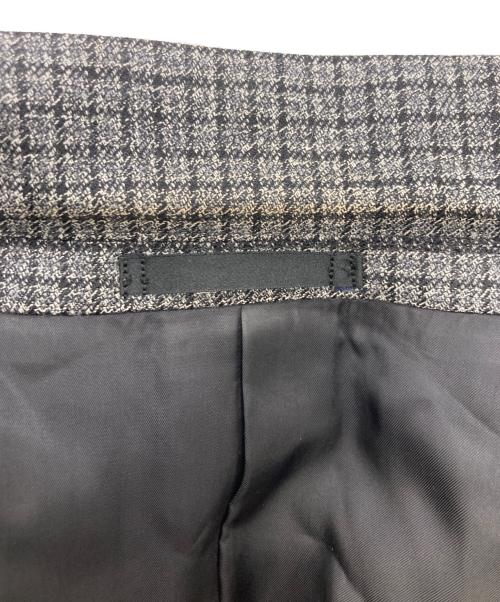 PAUL SMITH（ポールスミス）PAUL SMITH (ポールスミス) DORMEUIL (ドーメル) グレンチェックダブルテーラードジャケット グレー サイズ:Lの古着・服飾アイテム