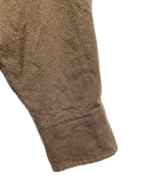 MARGARET HOWELL（マーガレットハウエル）MARGARET HOWELL (マーガレットハウエル) WOOL COTTON TWILL ブラウン サイズ:Sの古着・服飾アイテム
