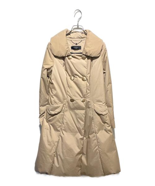COTOO（コトゥー）COTOO (コトゥー) ベルト付きダウンコート ベージュ サイズ:40の古着・服飾アイテム