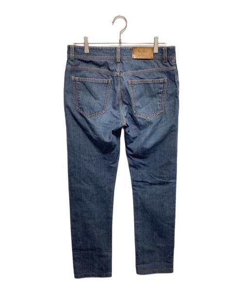 Berluti（ベルルッティ）Berluti (ベルルッティ) カシミヤ混デニムスラックス/Narrow fit インディゴ サイズ:48の古着・服飾アイテム