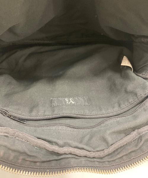 Y's（ワイズ）Y's (ワイズ) レザートートバッグ/ハンドバッグ ブラックの古着・服飾アイテム