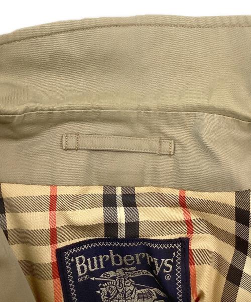 Burberry's（バーバリー）Burberry's (バーバリーズ) 裏ノバチェックステンカラーコート ベージュ サイズ:160の古着・服飾アイテム