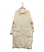 UNDECORATEDアンデコレイテッド）の古着「Recycle Nylon Organic Cotton Coat」｜ベージュ