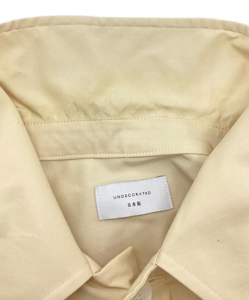UNDECORATED（アンデコレイテッド）UNDECORATED (アンデコレイテッド) Recycle Nylon Organic Cotton Coat ベージュ サイズ:3の古着・服飾アイテム
