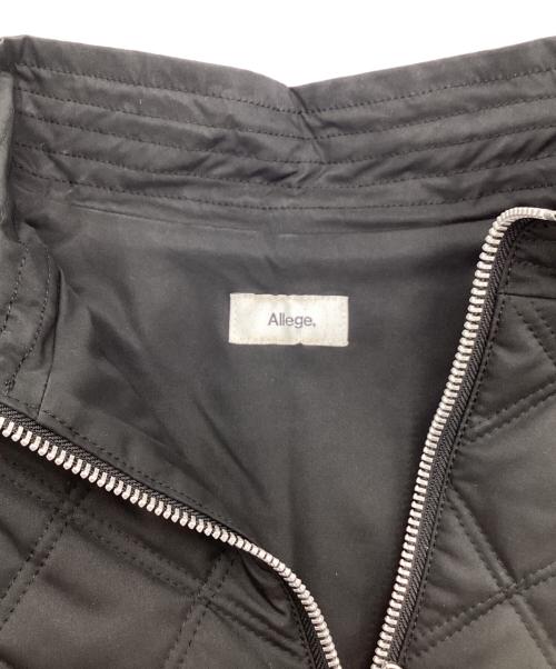 ALLEGE（アレッジ）ALLEGE (アレッジ) Short Half Zip No Sleeve ブラック サイズ:不明の古着・服飾アイテム