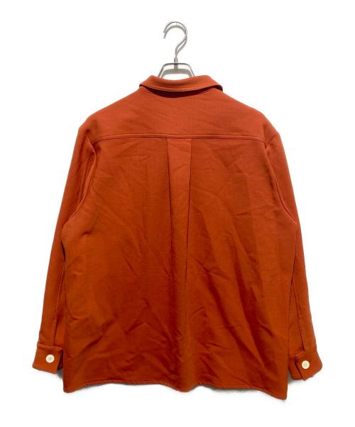 FUJI（フジ）FUJI (フジ) ロングポイントシャツジャケット オレンジ サイズ:Mの古着・服飾アイテム