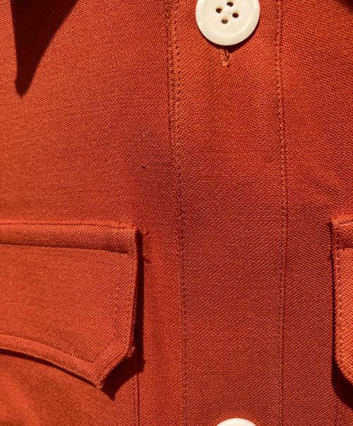 FUJI（フジ）FUJI (フジ) ロングポイントシャツジャケット オレンジ サイズ:Mの古着・服飾アイテム