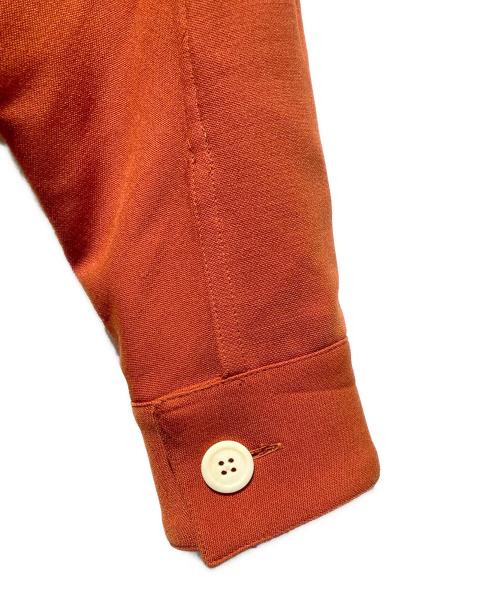 FUJI（フジ）FUJI (フジ) ロングポイントシャツジャケット オレンジ サイズ:Mの古着・服飾アイテム