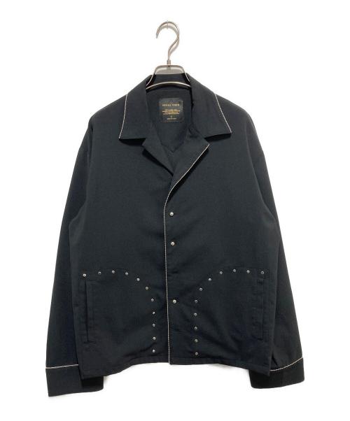 UNITED TOKYO（ユナイテッドトーキョー）UNITED TOKYO (ユナイテッドトーキョー) スタッズビーズブルゾン ブラック サイズ:2の古着・服飾アイテム