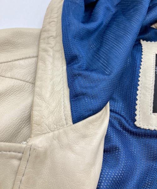 DIESEL（ディーゼル）DIESEL (ディーゼル) フード付きレザージャケット ベージュ サイズ:Ｌの古着・服飾アイテム