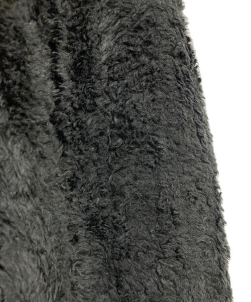 tricot COMME des GARCONS（トリココムデギャルソン）tricot COMME des GARCONS (トリココムデギャルソン) アーカイブ AD2002 フェイクファーフレアスカート ブラック サイズ:Ｍの古着・服飾アイテム