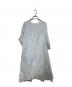 nest Robe (ネストローブ) リネン半袖ワンピース ブルー サイズ:FREE：7000円