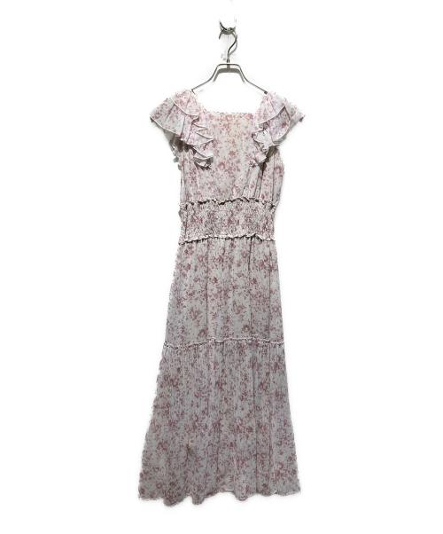 Snidel（スナイデル）Snidel (スナイデル) Sustainaプリーツフリルワンピース ピンク サイズ:1の古着・服飾アイテム
