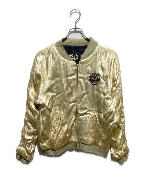 CROPPED HEADS（クロップドヘッズ）CROPPED HEADS (クロップドヘッズ) スーベニアジャケット ブラック サイズ:Ⅿの古着・服飾アイテム