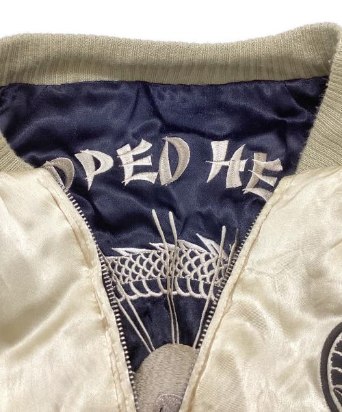 CROPPED HEADS（クロップドヘッズ）CROPPED HEADS (クロップドヘッズ) スーベニアジャケット ブラック サイズ:Ⅿの古着・服飾アイテム