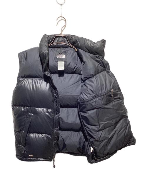 THE NORTH FACE（ザ ノース フェイス）THE NORTH FACE (ザ ノース フェイス) 700フィルヌプシダウンベスト ブラック サイズ:Mの古着・服飾アイテム