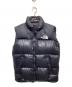 THE NORTH FACE（ザ ノース フェイス）の古着「700フィルヌプシダウンベスト」｜ブラック