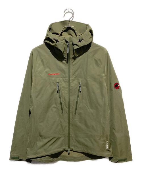 MAMMUT（マムート）MAMMUT (マムート) SOFtech BLAST Jacket /マウンテンパーカー カーキ サイズ:Ⅿの古着・服飾アイテム