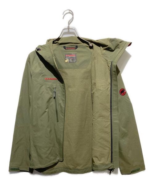 MAMMUT（マムート）MAMMUT (マムート) SOFtech BLAST Jacket /マウンテンパーカー カーキ サイズ:Ⅿの古着・服飾アイテム