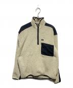 Lowe Alpineロウアルパイン）の古着「ハーフジップフリースジャケット」｜ベージュ
