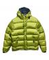 MOONSTONE（ムーンストーン）の古着「オールドダウンジャケット」｜ライムグリーン