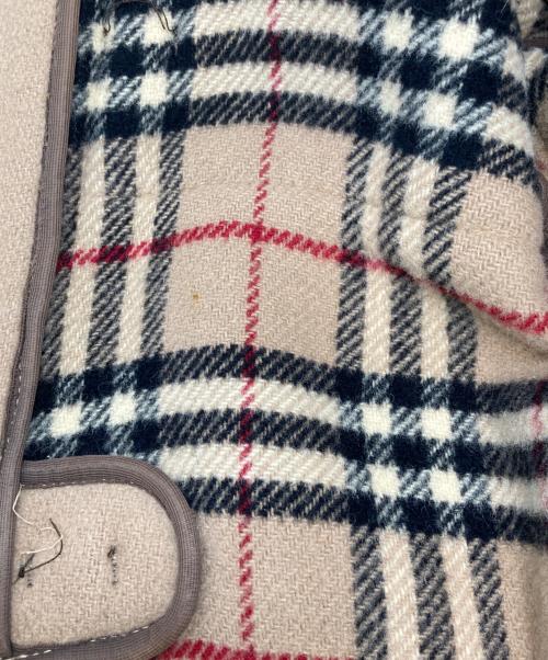 Burberry's（バーバリーズ）Burberry's (バーバリーズ) イングランド製 裏地ノバチェックダッフルコート ベージュ サイズ:不明の古着・服飾アイテム