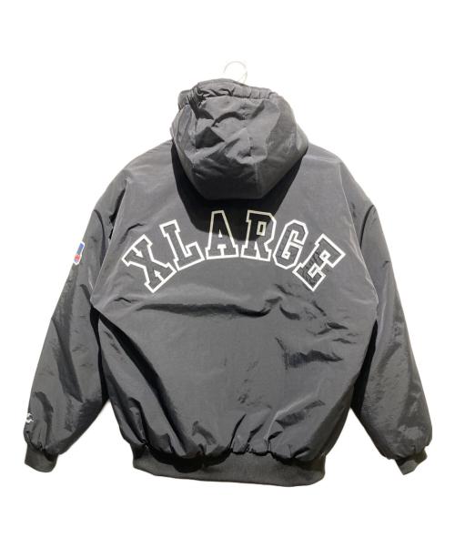 X-LARGE（エクストララージ）X-LARGE (エクストララージ) 22AW/NYLON PUFFER JACKET ブラック サイズ:XLの古着・服飾アイテム