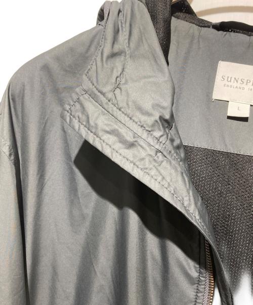 SUNSPEL（サンスペル）SUNSPEL (サンスペル) ポリフーデッドジャケット グレー サイズ:Lの古着・服飾アイテム